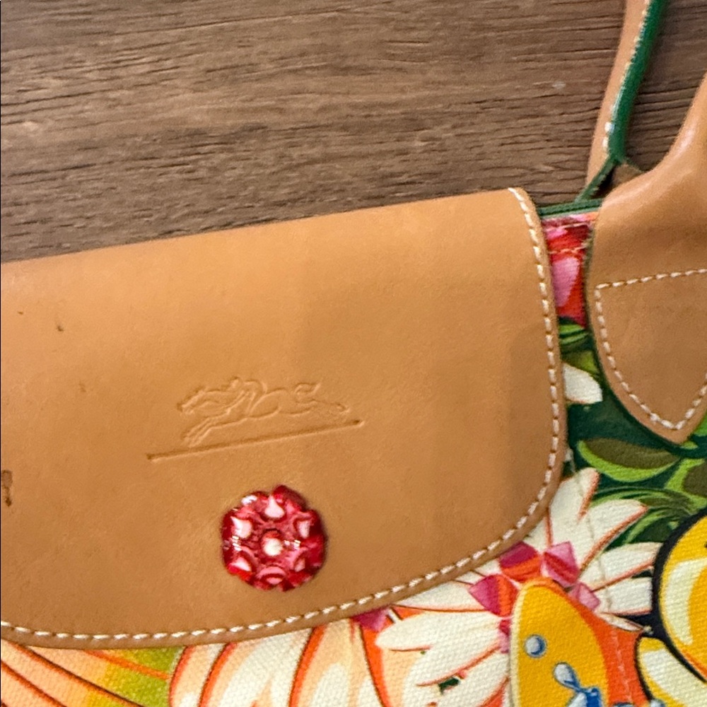 Longchamp Le Pliage Garden Floral Foo tote bag - Picture 2 of 13